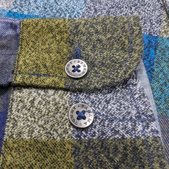 Tommy Bahama Multicolor Plaid Button Down Shirt - Picture 6 of 15